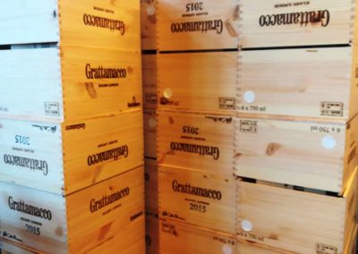 Wine Boxes with RFID Label